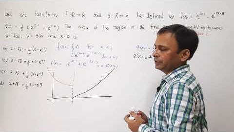 JEE Advanced 2020 Paper I Mathematics Problem on Application of Integral