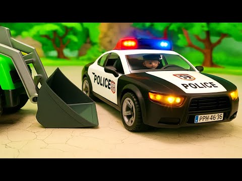 Полицейская Машинка и Приключения: Спасаем Город! 🚨 Мультик для Детей
