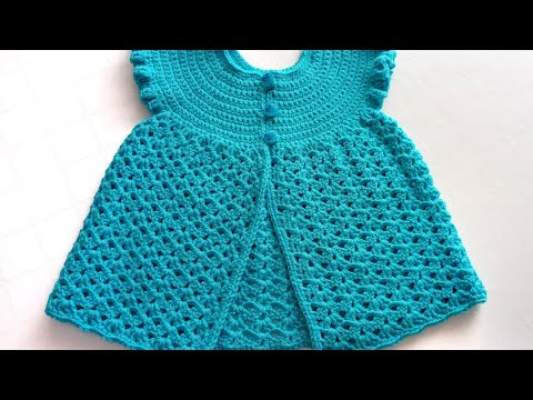 TIĞ İŞİ BEBEK YELEK MODELLERİ ✅ (Örgü Modelleri) ✅ Crochet Baby Vest