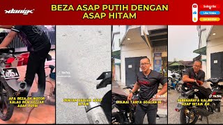 Apa Beza Eh Motor Kalau Rem Keluar Asap Putih Dengan Asap Hitam !!!