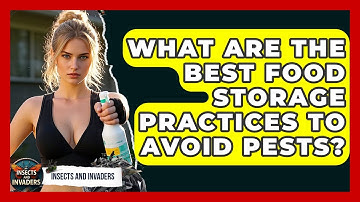 What Are The Best Food Storage Practices To Avoid Pests? - Insects and Invaders