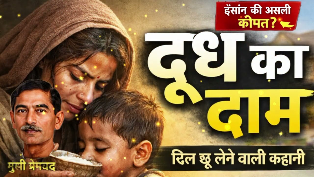 दूध का दाम | मुंशी प्रेमचंद की दिल छू लेने वाली कहानी | Hindi Story with Moral