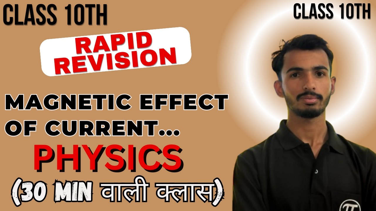Magnetic effect of current CLASS 10th