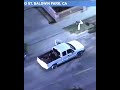 White Pickup Chase Ends in Dramatic Foot Escape! 🚨 #PoliceChase #Shorts