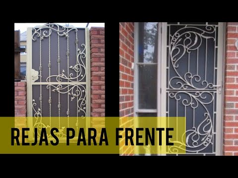 LAS MEJORES REJAS DE PUERTAS PARA FRENTES DE CASAS. ?? Link de Descarga en la descripción ✔️✔️