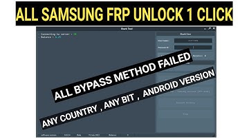 ALL SAMSUNG FRP UNLOCK ANY ANDROID VERSION 1 CLICK || *#0*# CODE NOT WORKING || PAID SERVICE TOOL
