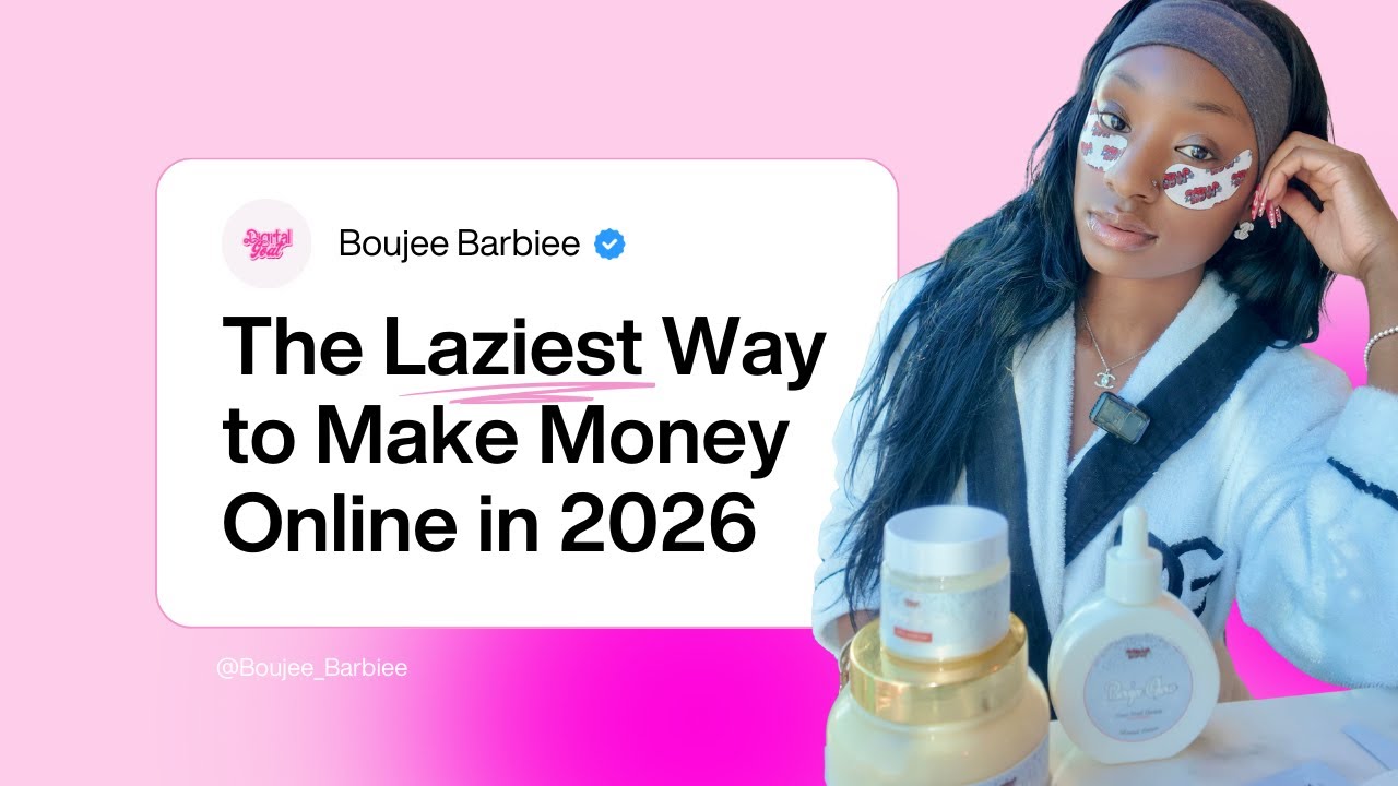SIDE HUSTLE SERIES: THE LAZIEST WAY TO MAKE MONEY ONLINE IN 2026 ...