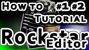 PART1 - PART2 - Rockstar Editor Tutorial - How to make movie / short film- Grand Theft Auto GTA V PC