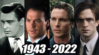 Evolution of Bruce Wayne 1943-2022 | Batman Franchise