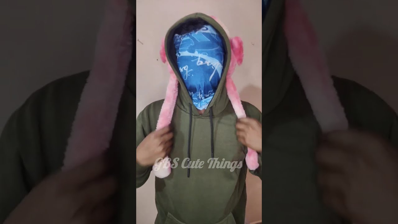 Fluffy bunny earmuffs 🐰✨ Warm, comfy, and extra cute! 