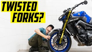 STOP! Check Your Motorcycles Fork Alignment