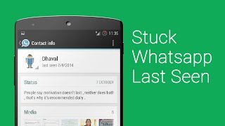 Hide whatsapp Last seen . [2015] [No ROOT] [apk download Link] screenshot 4