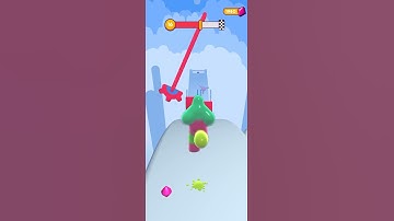 Blob Runner 3D_All level gameplay. (Android&IOS walkthrough) (leve-16)#shorts #minigameplay