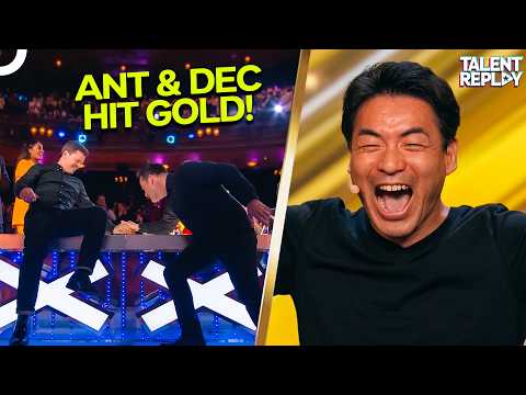 This Japanese Magician Had BGT CRYING With Laughter... Then Got the GOLDEN BUZZER | Keiichi Iwasaki