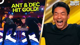 This Japanese Magician Had BGT CRYING With Laughter... Then Got the GOLDEN BUZZER | Keiichi Iwasaki