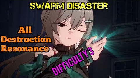 【Swarm Disaster】Qingque & Jing Yuan Combo All Destruction Resonance Difficulty 3 || Honkai Star Rail