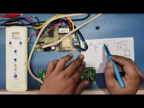 Hitachi ductable AC PCB E1 error solved 