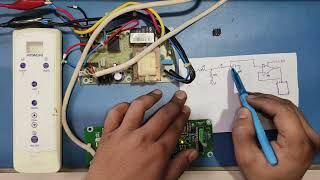 Hitachi ductable AC PCB E1 error solved 