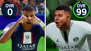 MBAPPE 0 OVERALL OLDU! // HER GOL +1 OVERALL ARTIYOR! // FIFA 23 KARİYER MODU