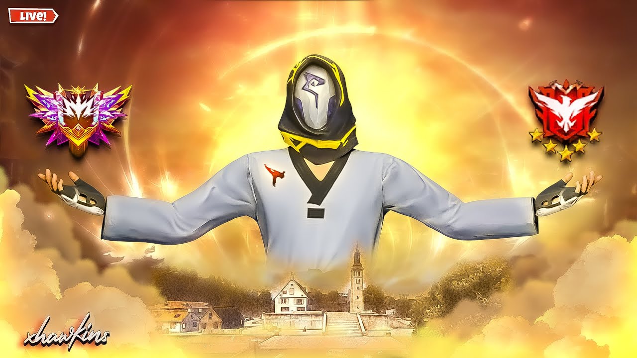 ff live |CS Rank Push | live free fire | Team Code Gameplay | 