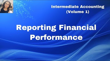 Chapter#4  Reporting Financial Performance
