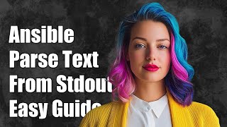 ansible parse text string from stdout