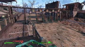 FALLOUT 4: Easy City Downs - Robot Race SELF DESTRUCT MODE!!