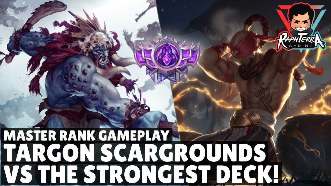 TARGON SCARGROUNDS VS RANK 1 ZOE LEE SIN! | Legends of Runeterra Deck | Targon Scargrounds Deck
