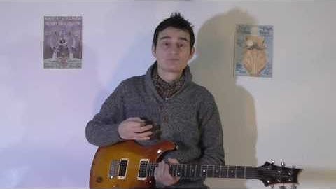 BASIC FUNK GUITAR LESSON 1 - 16TH NOTES AND MUTED STRUMMING