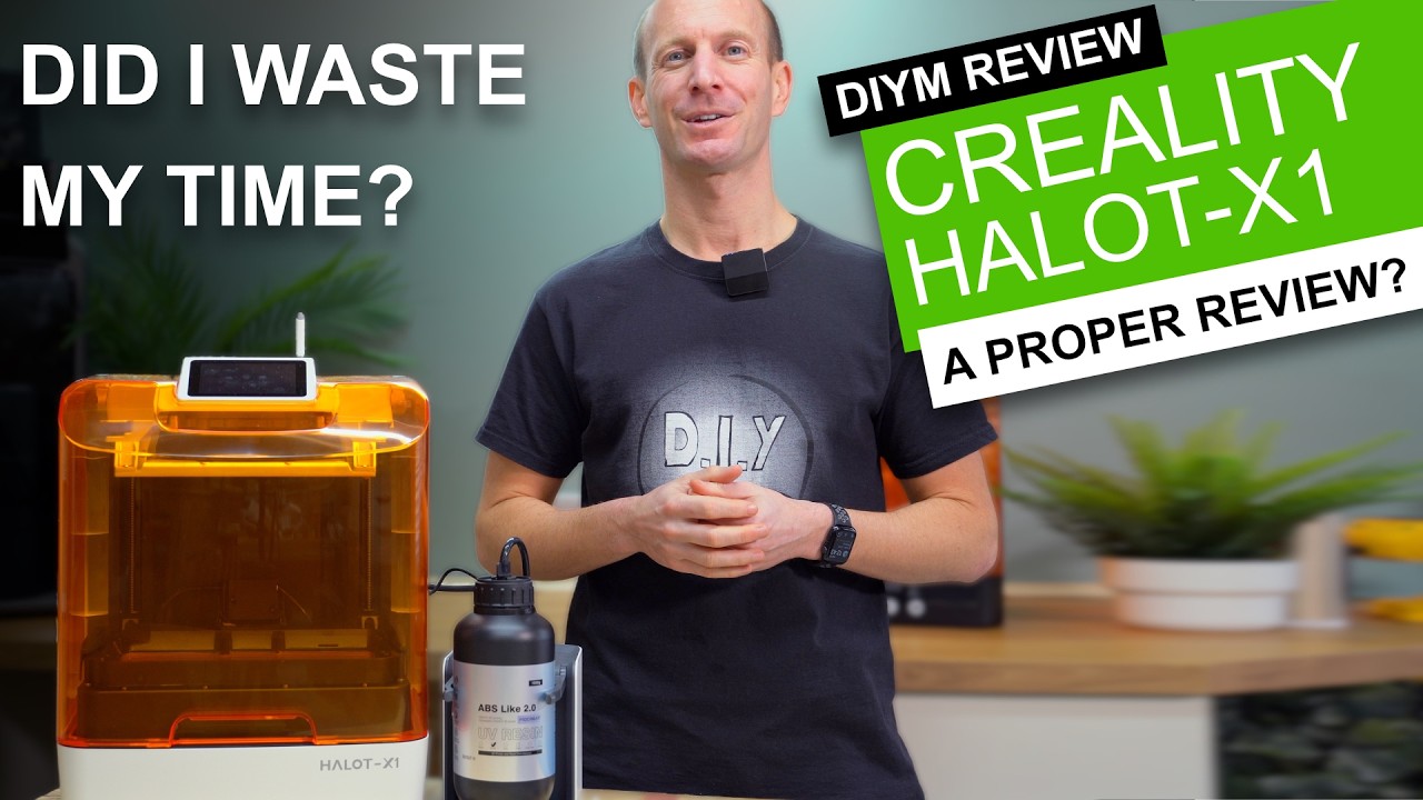 IS THIS how to review a Resin Printer?