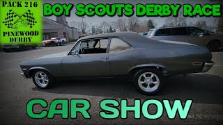1970 Chevy Nova in a Small Car Show for the Boy Scouts Pack 216 Pinewood Car Derby! Let's Go! by Country Boy Gas Garage 993 views 1 year ago 17 minutes