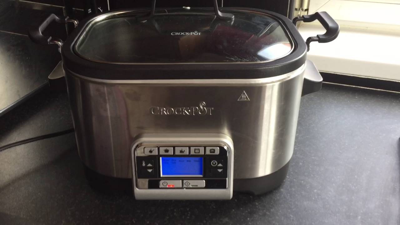 review of crockpot slow and multi cook - YouTube