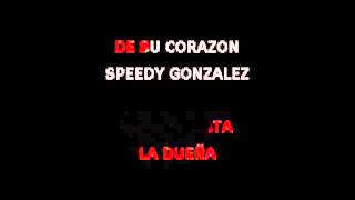 Speedy Gonzales - Karaoke chords