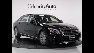 Career Overview 2016 MERCEDES BENZ S600 MAYBACH $193K MSRP EXECUTIVE REAR SEAT PKG