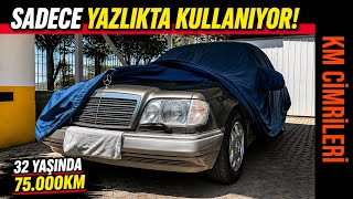 Km Ci̇mri̇leri̇ Mercedes W124 E200 İlk Sahibinden Bayramlık Mercedes