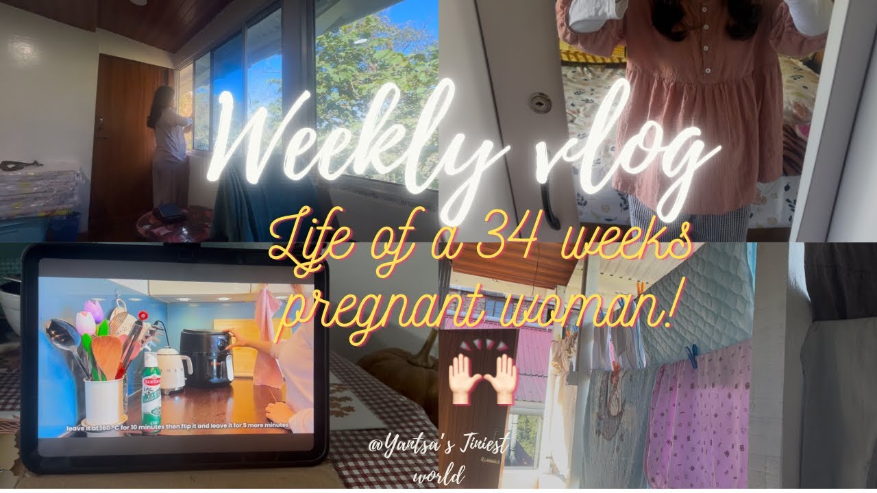 PREGNANCY DIARIES🍃 |LIFE OF A 34 WEEKS PREGNANT WOMAN|WEEKLY VLOG|A SEASON,FULL OF BLESSINGS|🍡❤️🙌🏻