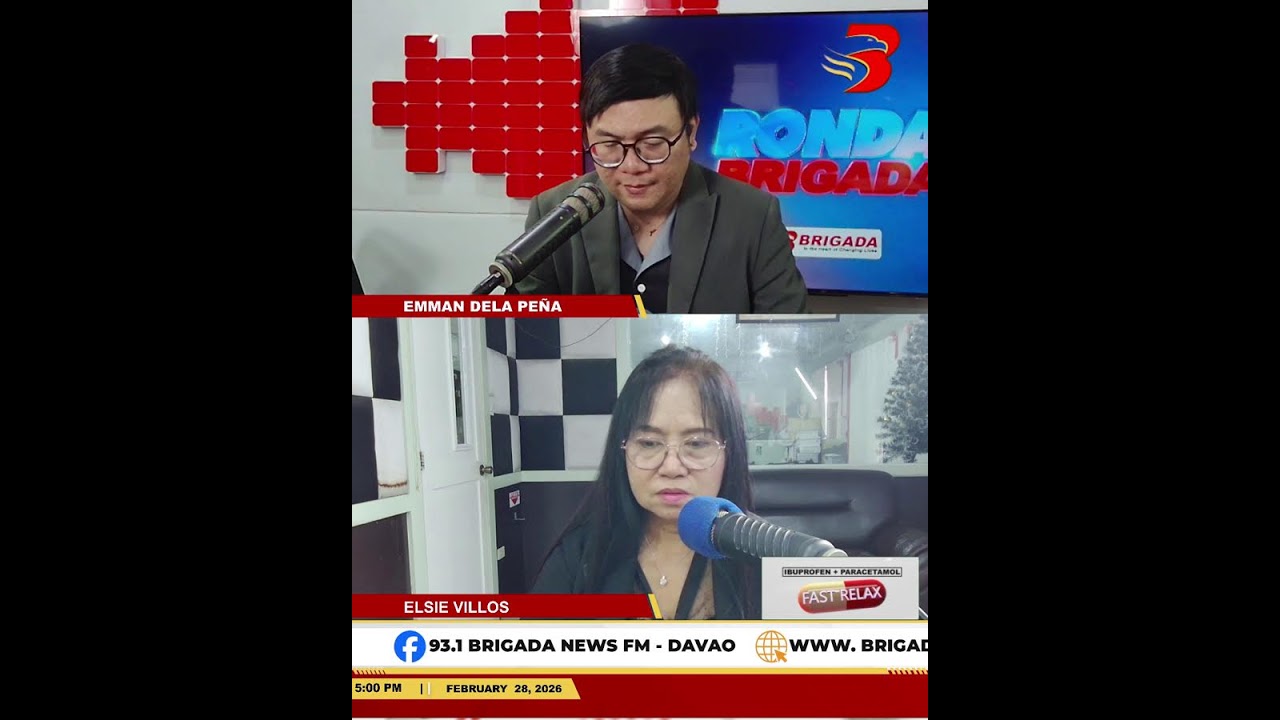 RONDA BRIGADA sa #BrigadaNewsFMDavao (FEBRUARY 28,2026)
