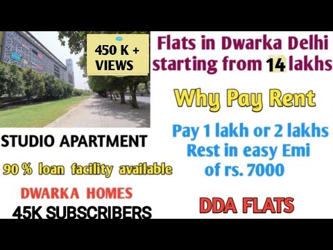 DDA Flats in DELHI starting from 13 lakhs in sector 16 DDA flat #Dwarkahomes 9540000509 #DDAFLATS