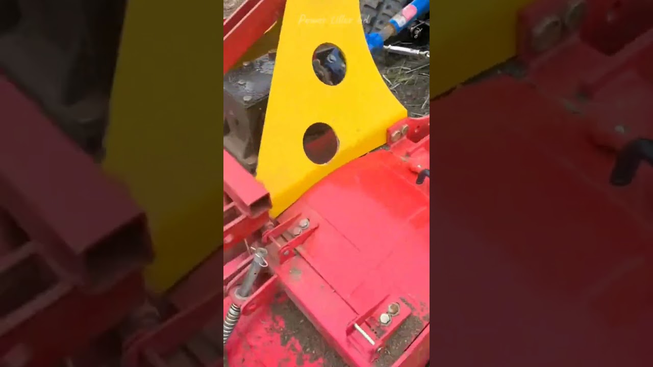 Rotary mini hydraulic power tiller | Best small crawler tractor 