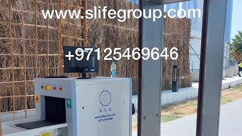 Security equipment in UAE #security #equipment #xray #scanners #scanner #metal_detector #secure