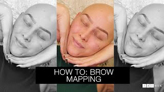 Brow Mapping 101 ✨#shorts