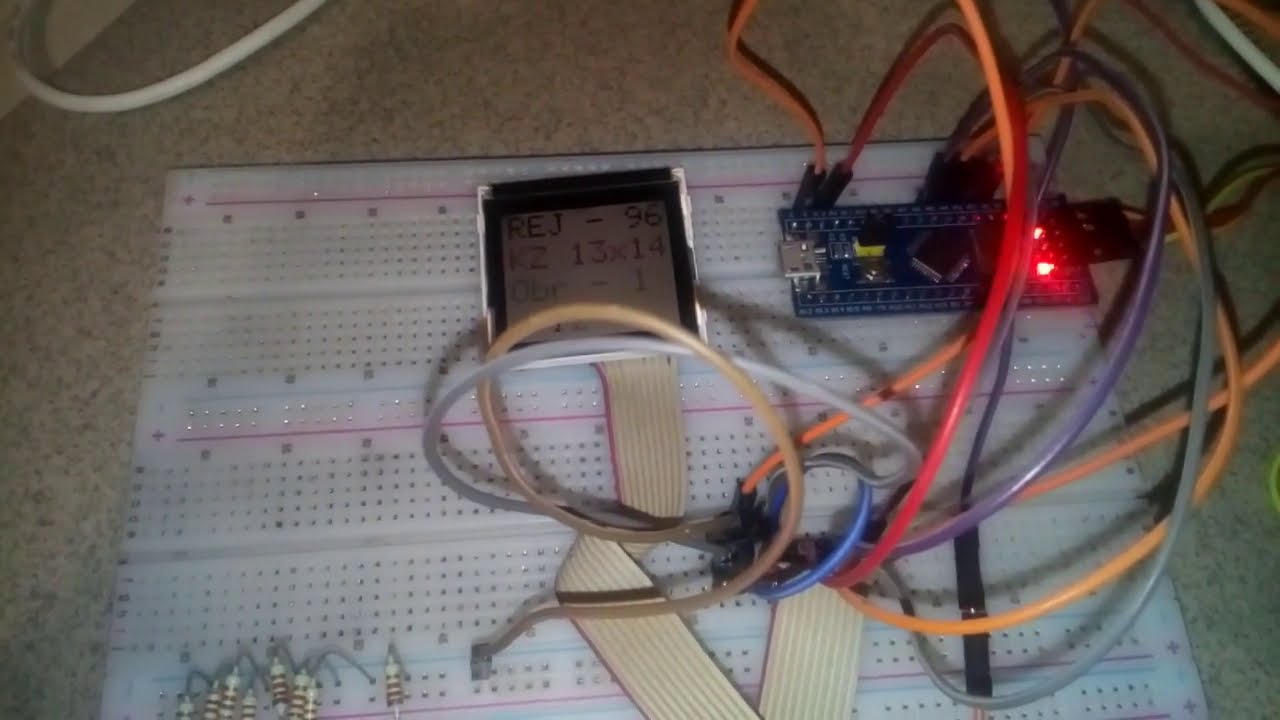 LPH8731-3C and STM32 - YouTube