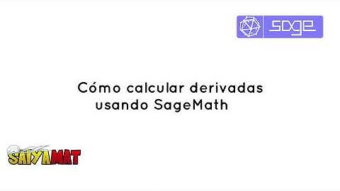 Cómo calcular derivadas usando SageMath