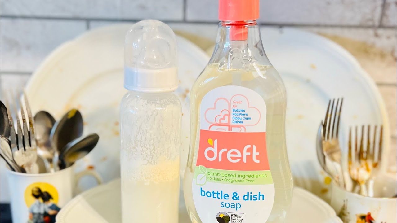 3-Pack Dreft Baby Bottle & Dish Soap, Removes Milk Film & Odor