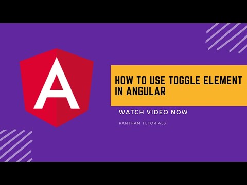 Use toggle element in angular
