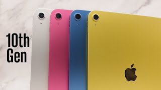 iPad 10 in All Colors: Yellow, Pink, Blue & Silver Comparison!