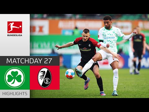 Greuther Furth Freiburg Goals And Highlights