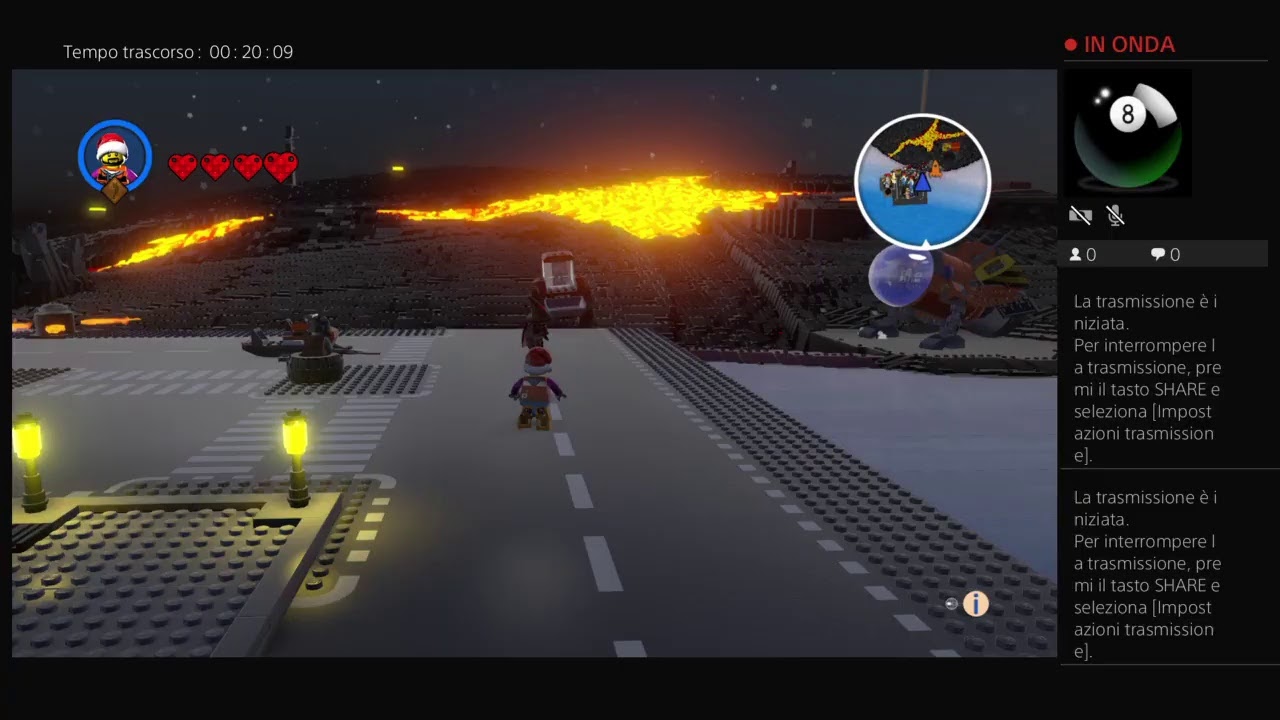 Trasmissione PS4 live di MatematicoSSB