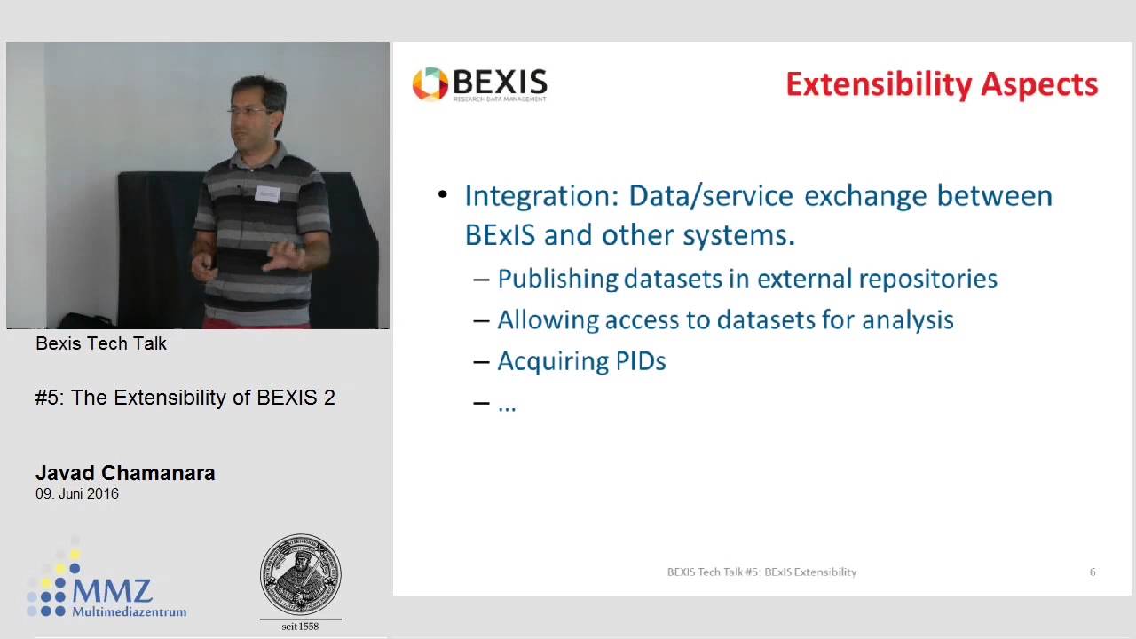 BEXIS 2 Tech Talk #5: The Extensibility of BEXIS 2