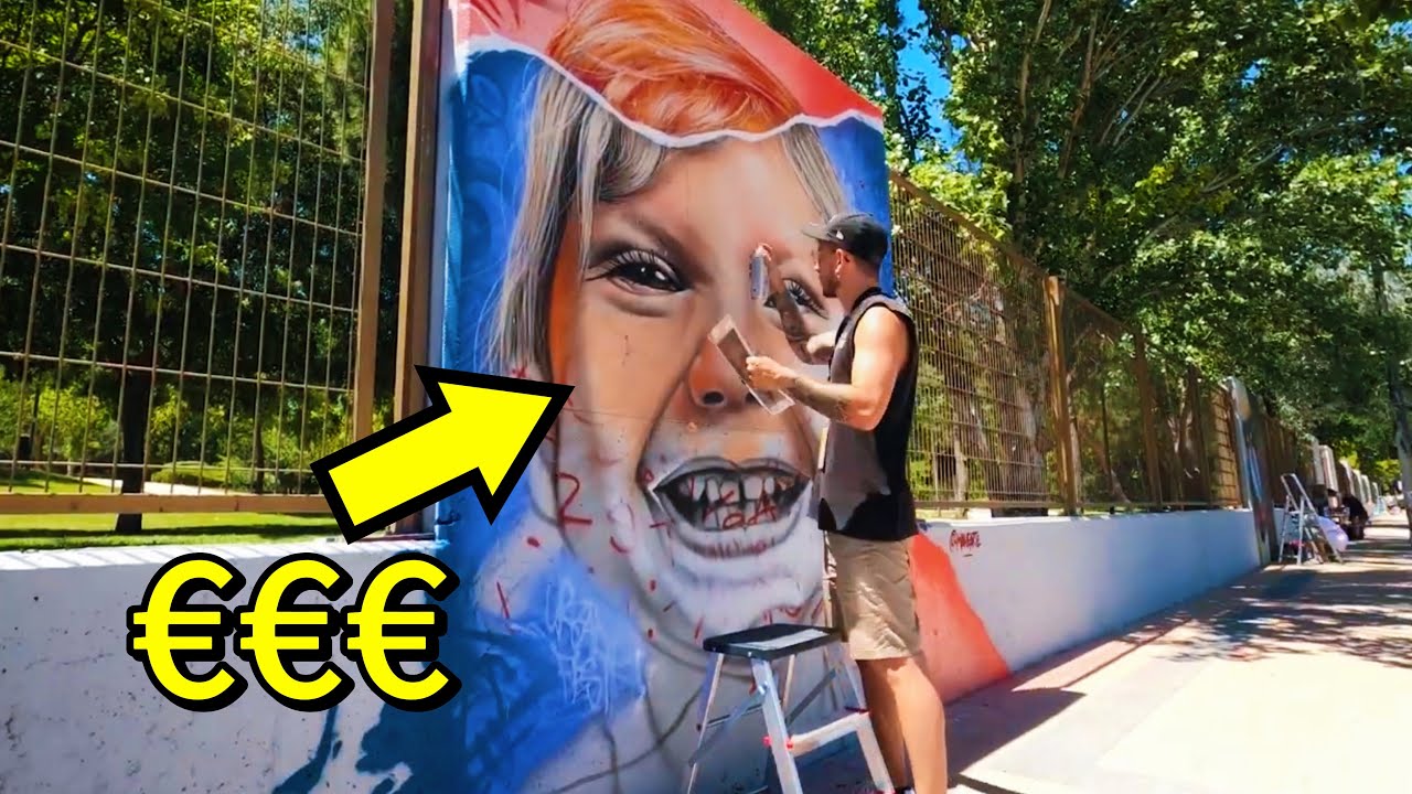 GANO UN CONCURSO PINTANDO UN RETRATO